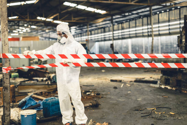 Professional Biohazard technician working in Falmouth, ME